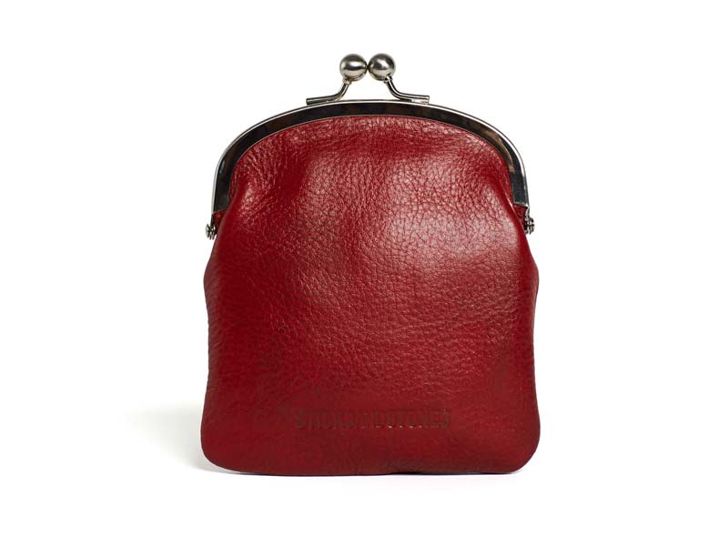 Bright red purse sale