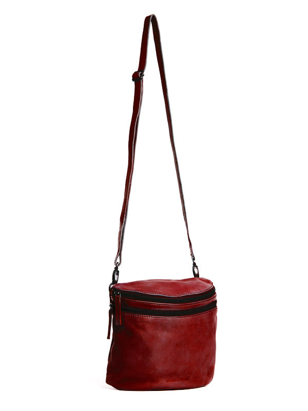 Sticks and Stones Ledertasche Vigo Bag Bright Red