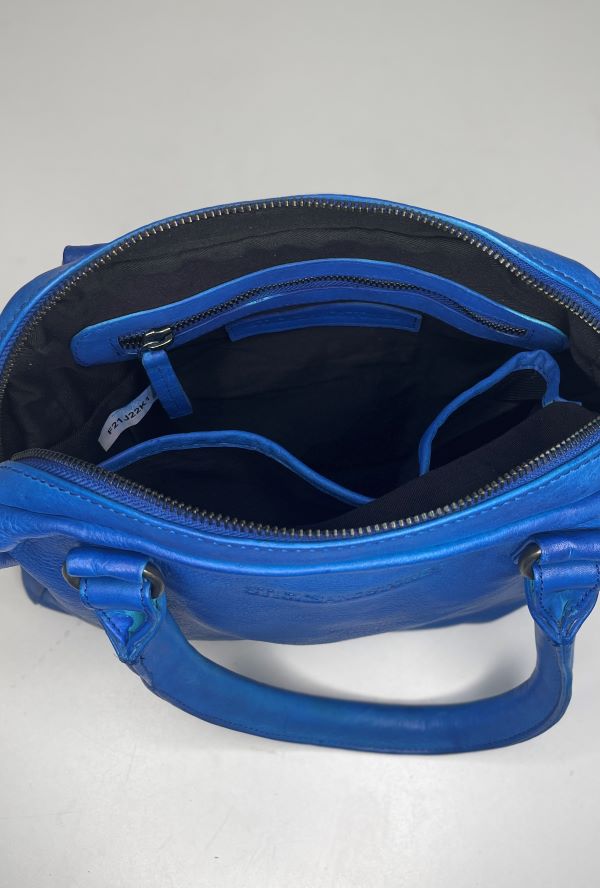 Sticks and Stones Handtasche Arta Bag in Blue Quartz Innenansicht