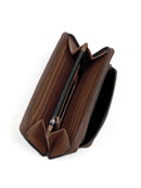 Sticks and Stones - Lederbörse California Wallet - Cognac Innenansicht