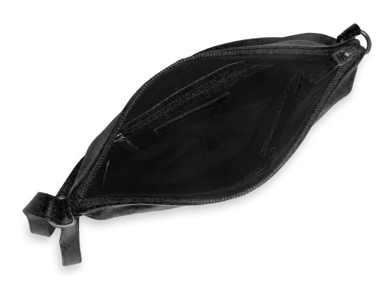 Sticks and Stones Ledertasche Padua Bag in Black Innenansicht