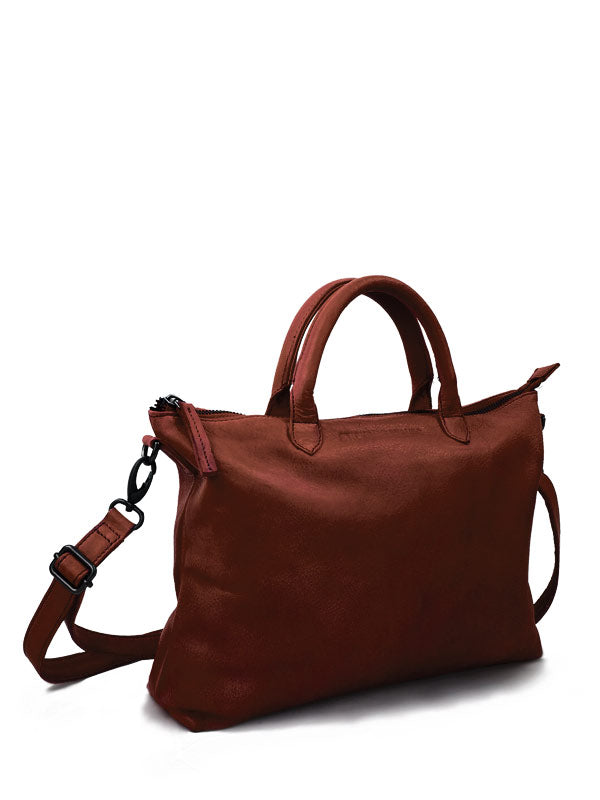 Sticks and Stones Ledertasche in Mustang Brown