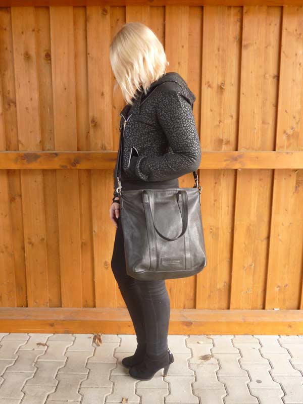 Sticks and Stones - Ledershopper Alassio Bag als Crossbag