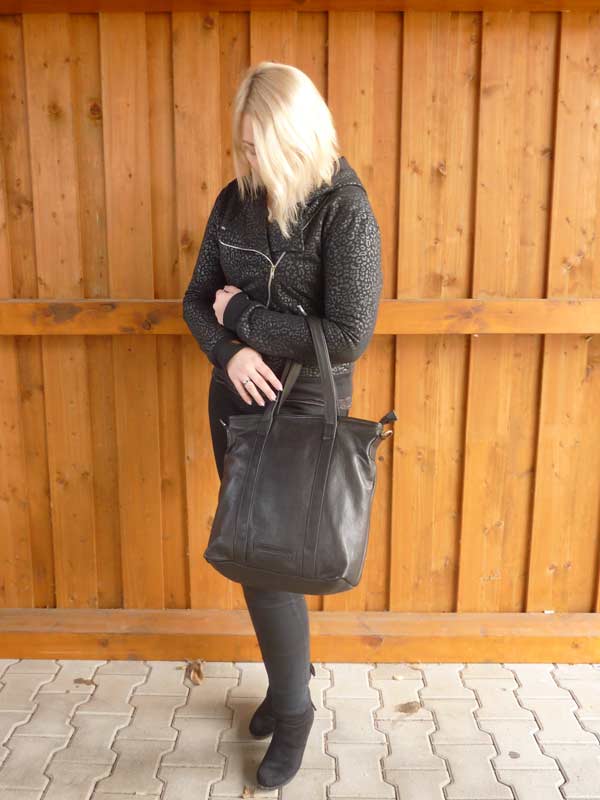 Sticks and Stones - Ledershopper Alassio Bag als Handtasche