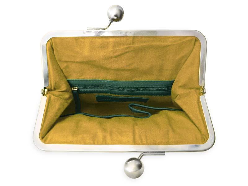 Sticks and Stones - Bügeltasche Annecy Bag - Pine Green Innenansicht