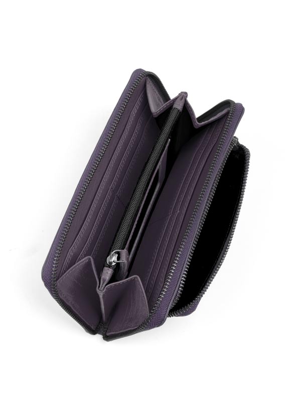 Sticks and Stones Lederborse California Wallet Vintage Violet