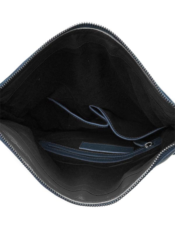 Sticks and Stones - Umschlagtasche Flap Bag - Atlantic Blue Innenansicht