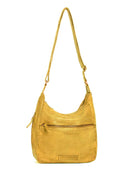 Sticks and Stones - Ledertasche Gaia Bag - Sunflower Yellow
