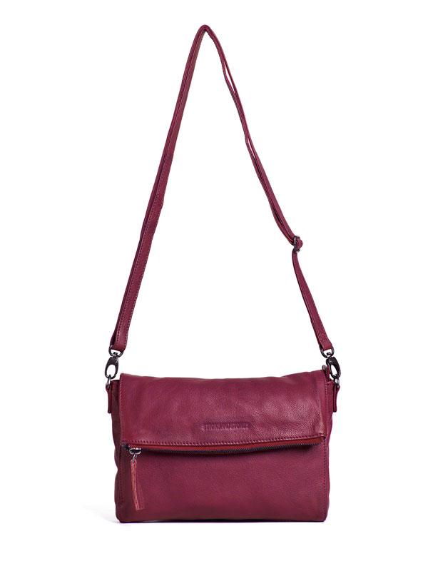 Sticks and Stones - Umschlagtasche Ipanema Bag - Mulberry Red