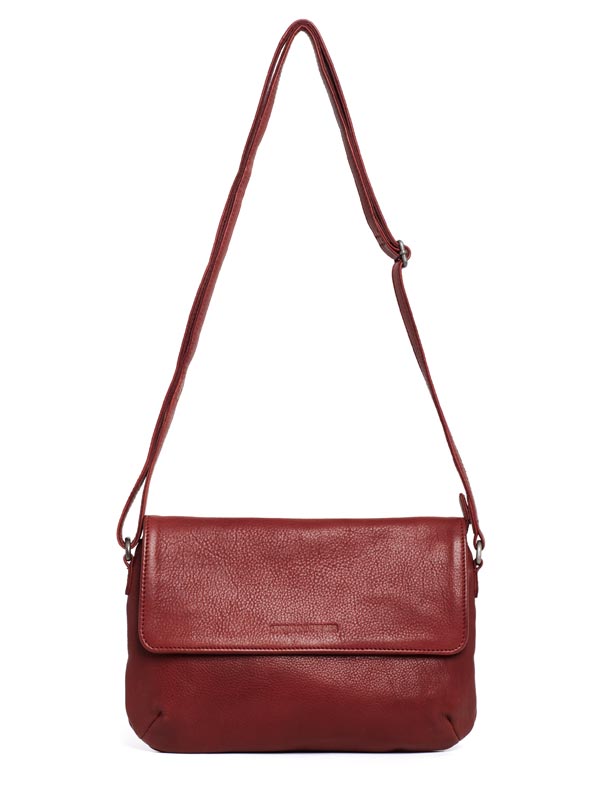 Sticks and Stones - Ledertasche Layla Bag - Red