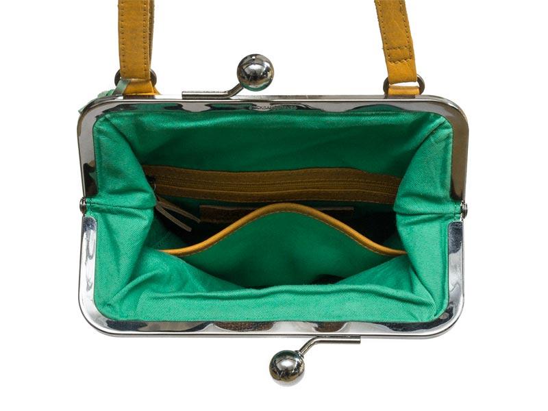 Sticks and Stones - Bügeltasche Lyon Bag - Yellow Innenansicht