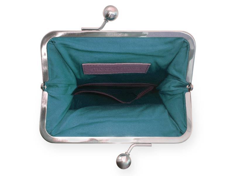 Sticks and Stones - Bügeltasche Lido Bag - Mauve Pink Innenansicht