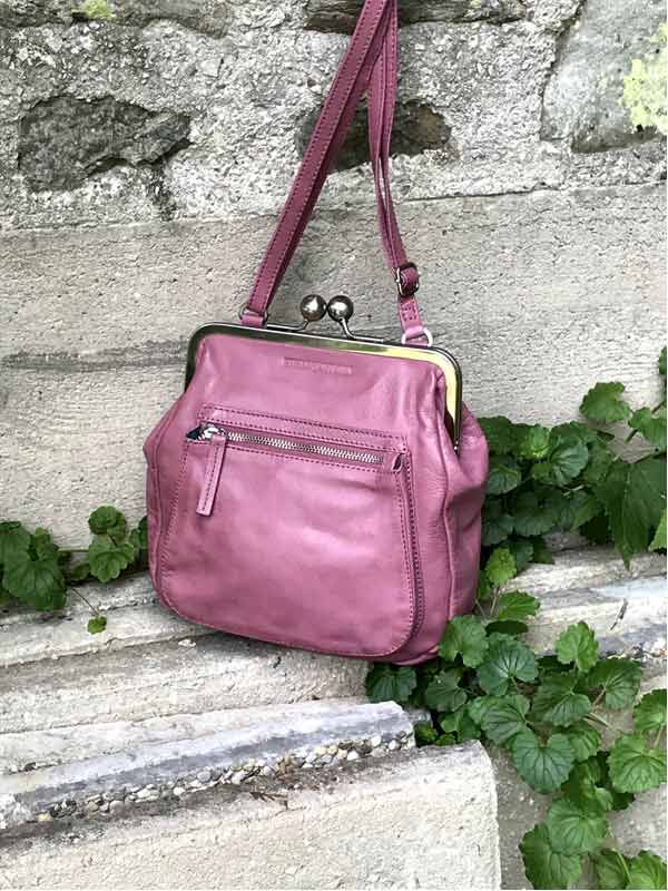 Sticks and Stones - Bügeltasche Lyon Bag - Mauve Pink