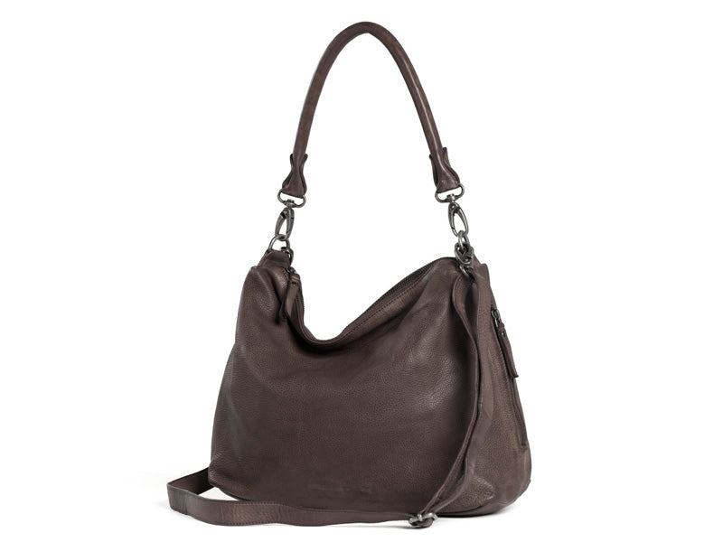 Sticks and Stones - Ledertasche Marbella - Taupe