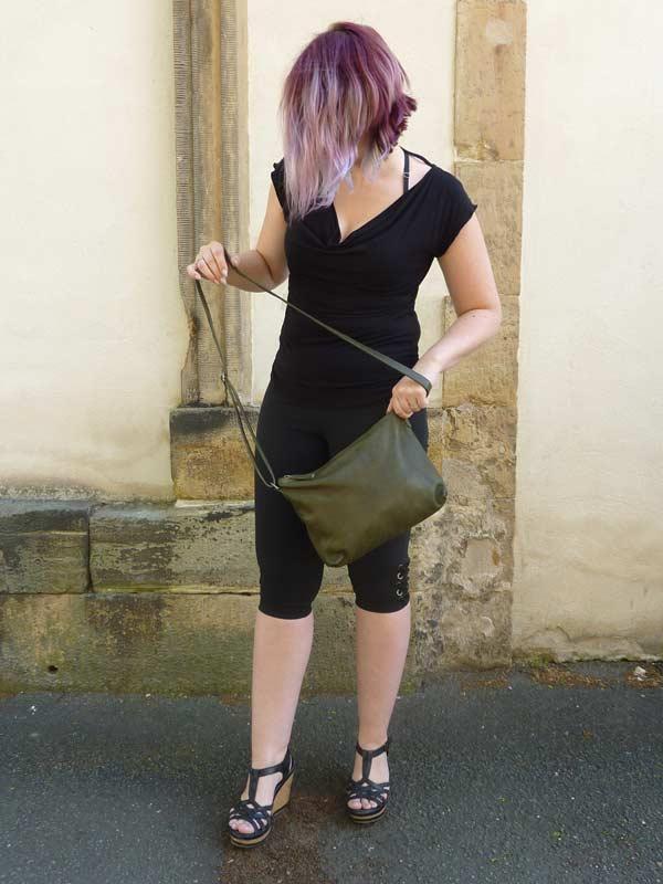 Sticks and Stones Melrose Bag – Dark Olive Tragevariante