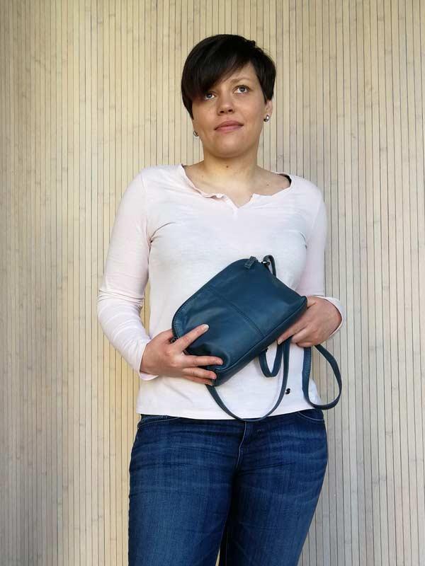 Sticks and Stones - Ledertasche Myra Tragevariante