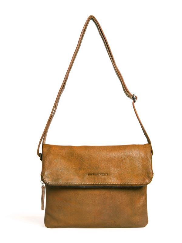 Sticks and Stones - Ledertasche Rosebery Bag - Yellow Ocher