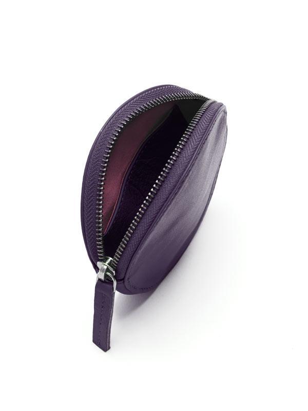 Sticks and Stones - Lederbörse Soli Purse - Classic Purple Innenansicht