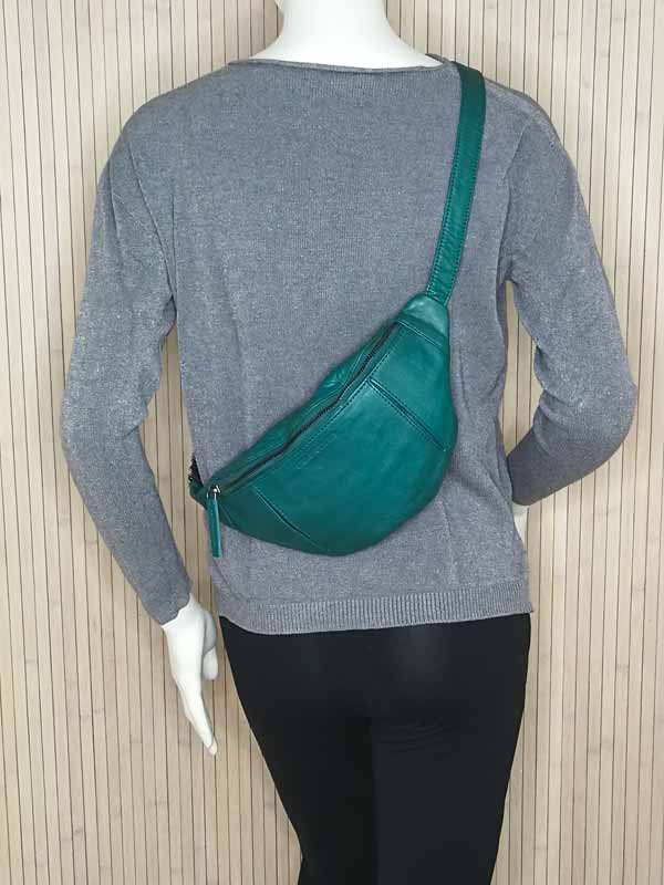 Sticks and Stones - Gürteltasche Toronto Bag - Pine Green crossover gatragen